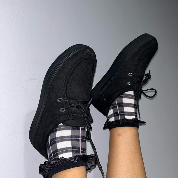 Faux Suede Creepers - Picture 3 of 7